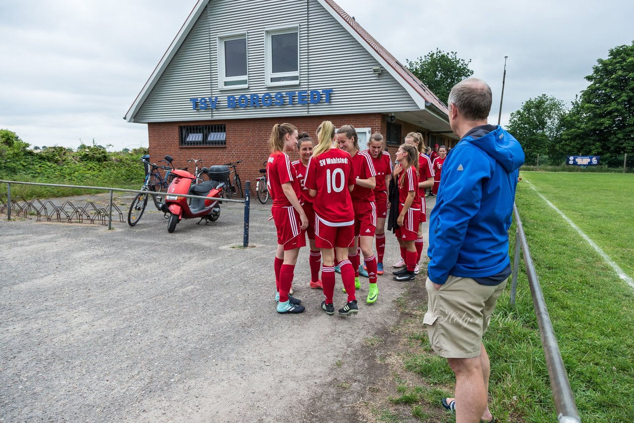 Bild 239 - Aufstiegsspiel SG Borgstedt/Brekendorf - SV Wahlstedt : Ergebnis: 1:4